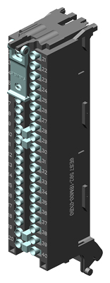 FRONT CONNECTOR S7-1500 PUSH-IN TYPE, 40PIN - 6ES7592-1BM00-0XB0